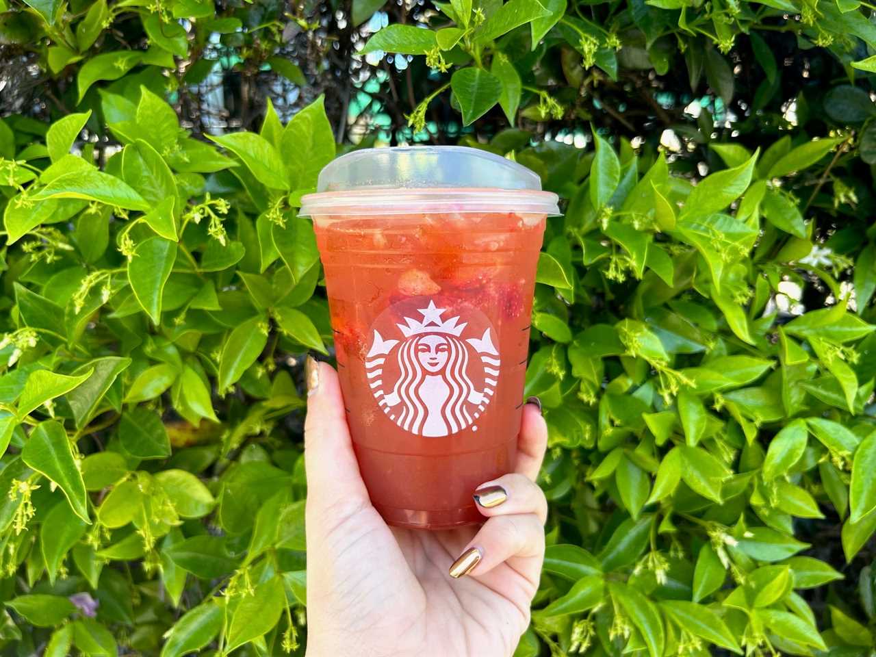 Starbucks Spicy Strawberry Refresher