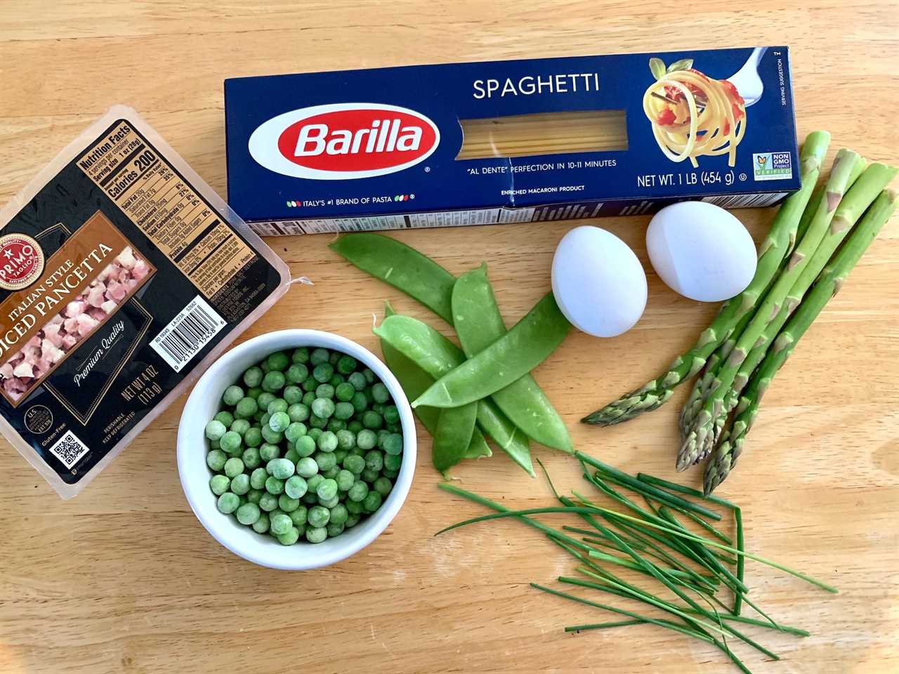 Ina Garten Spring Carbonara Pasta