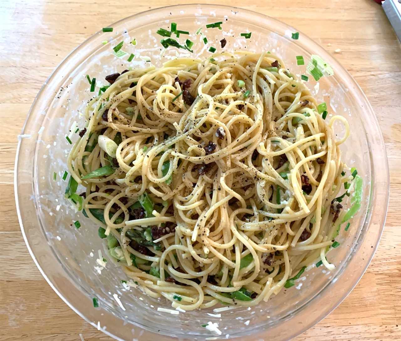 Ina Garten Spring Carbonara Pasta