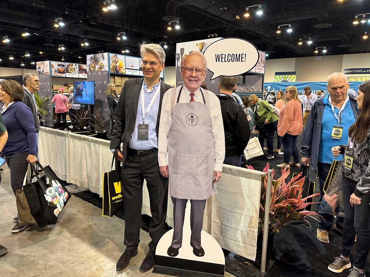 Shareholders at Berkshire Hathaway's 2024 annual meeting in Omaha, Nebraska