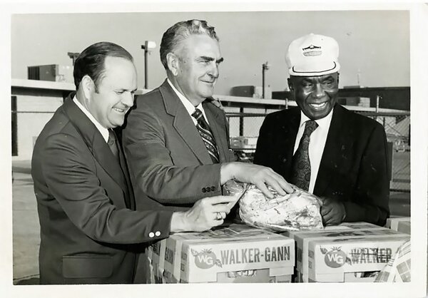 Horticulturist and agricultural professor Booker T. Whatley (above right) advocated pioneering solutions for Black farmers in the postwar era and popularized the concept of 