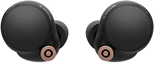 Sony WF-1000XM4 Noise Canceling Wireless Earbud Headphones - Black (Renewed)