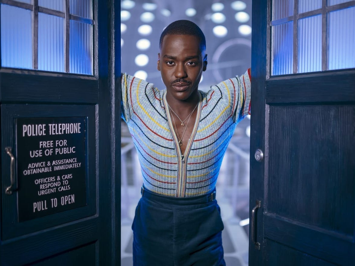 Ncuti Gatwa plays the 15th Time Lord on "Doctor Who."