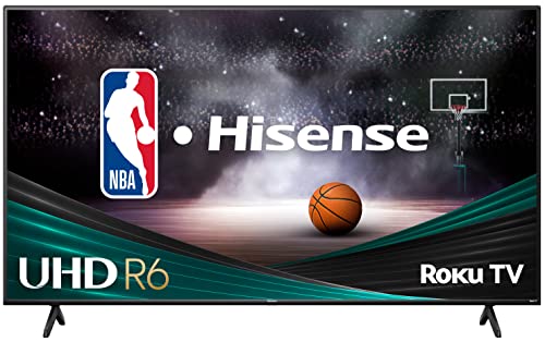 Hisense 65-Inch Class R6 Series 4K UHD Smart Roku TV with Alexa Compatibility, Dolby Vision HDR…