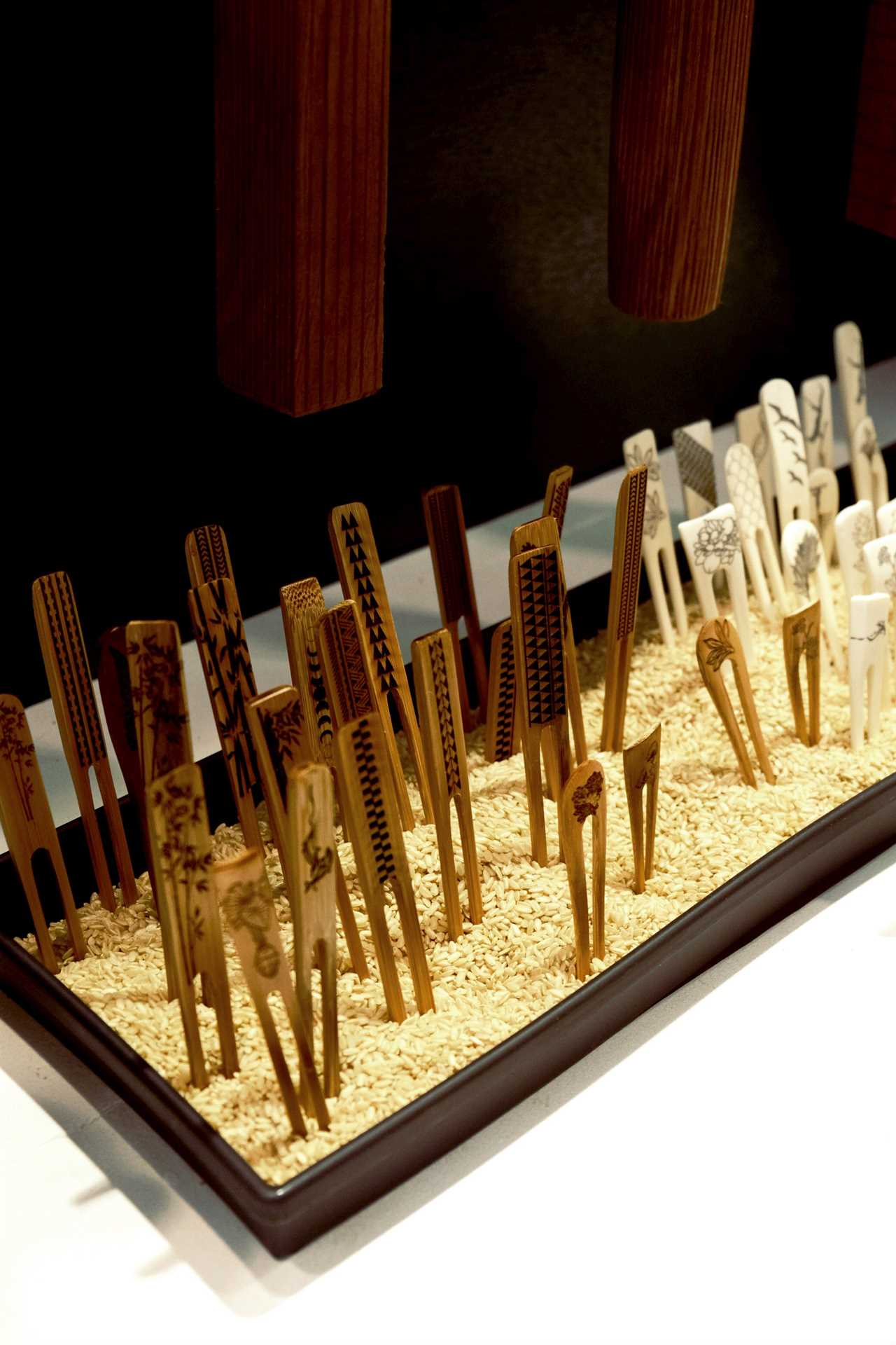 Traditional hair pins