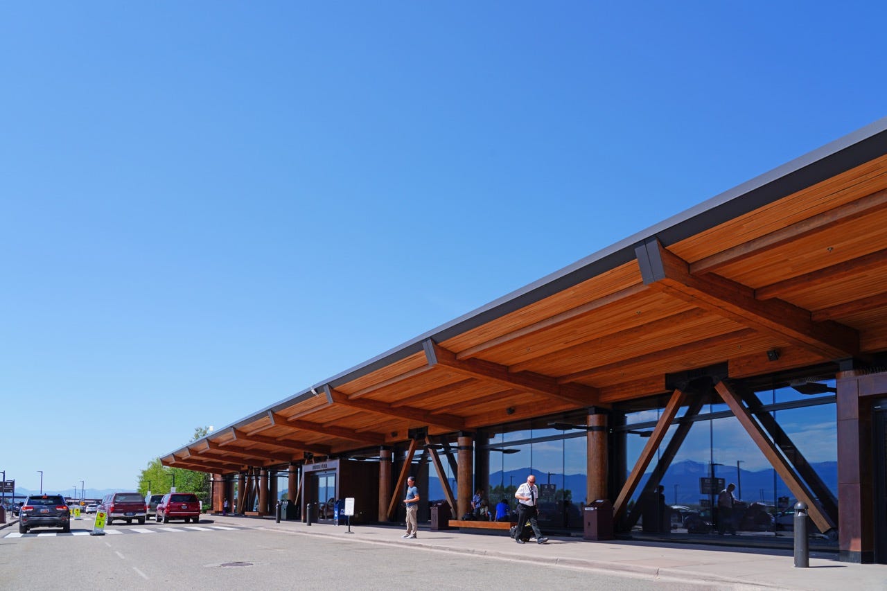 Jackson Hole Airport (JAC) located in Jackson Hole, Wyoming, United States.