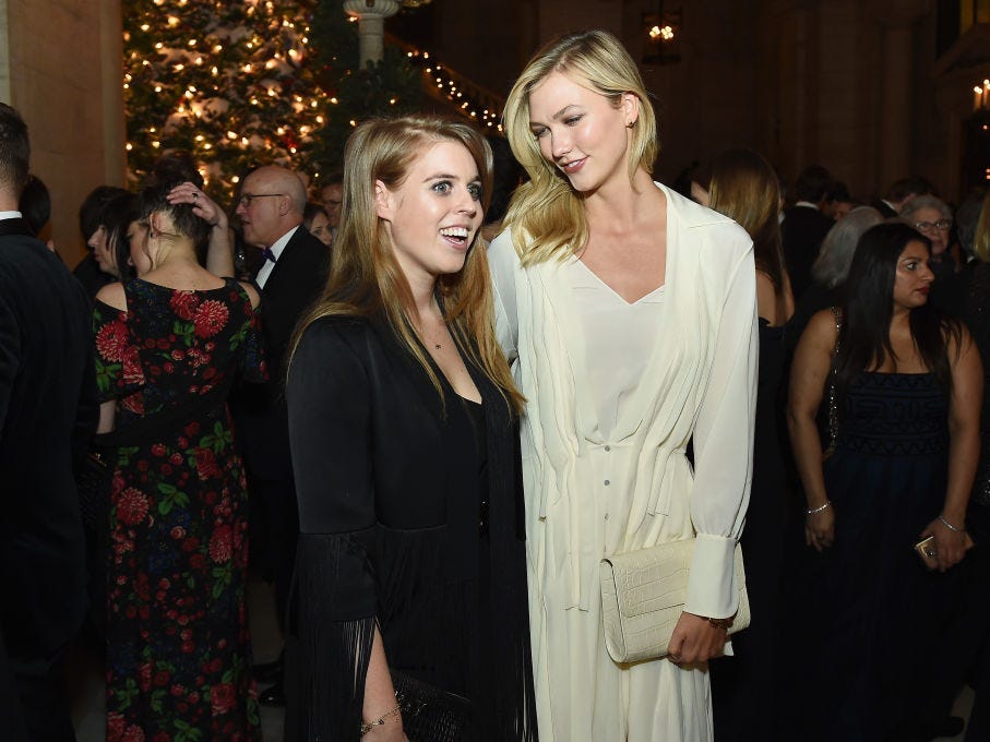 Karlie Kloss and Princess Beatrice