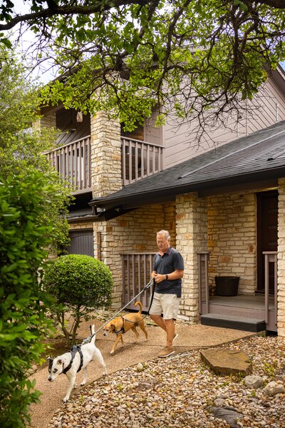 Jennifer and Scott work in software and education technology, and have the ability to work from home. Their move to Texas was motivated by a desire to take full advantage of the benefits of remote working and enjoy the outdoors as much as possible.