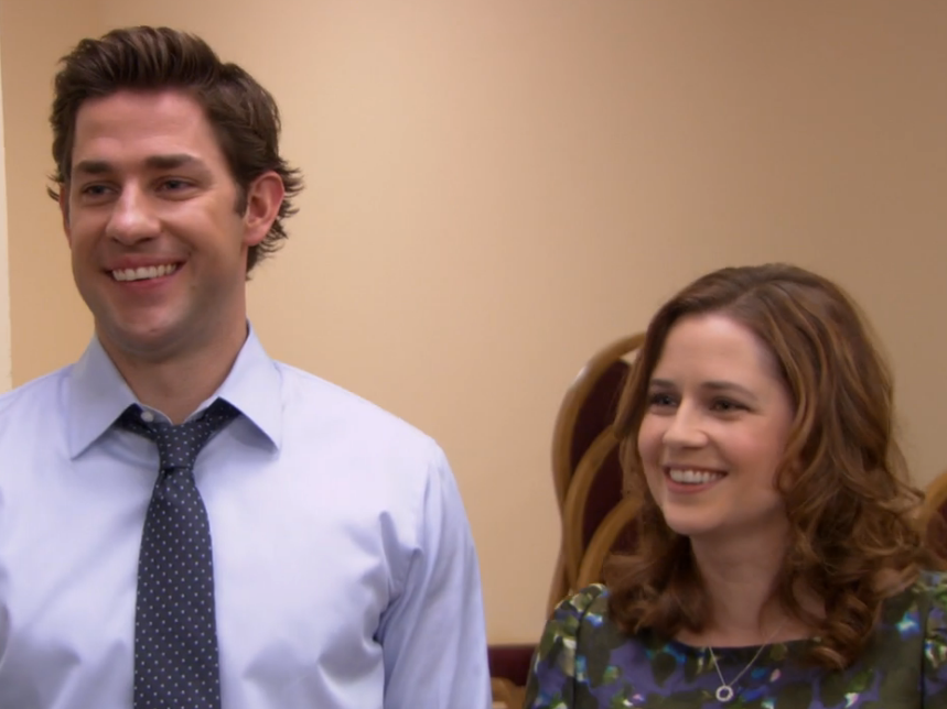 jim and pam the office