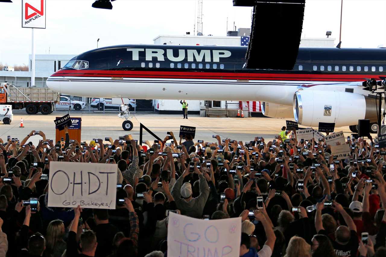 Trump Boeing 757