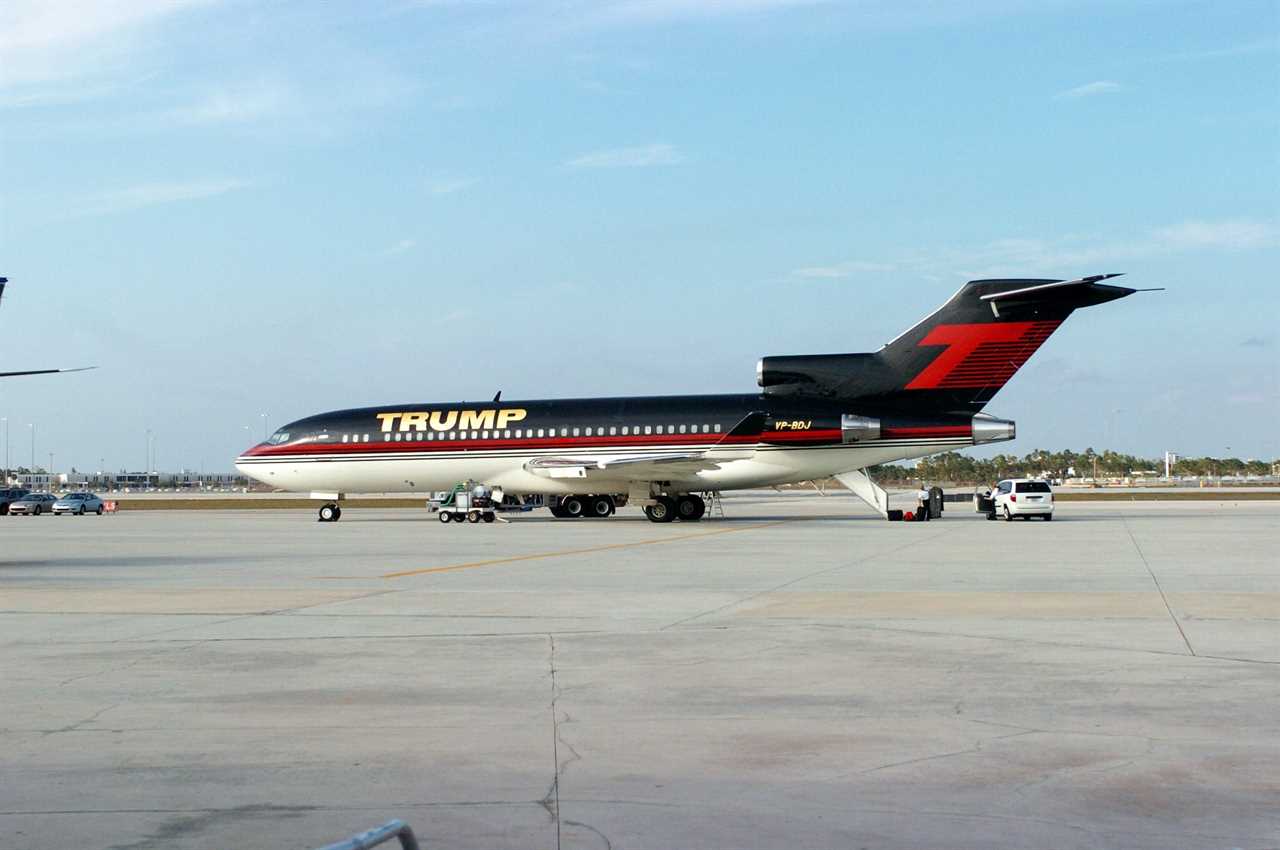 Trump Boeing 727