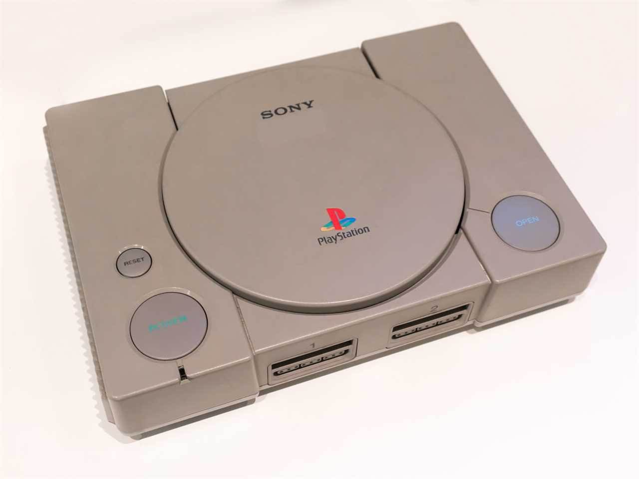 A Sony PlayStation.