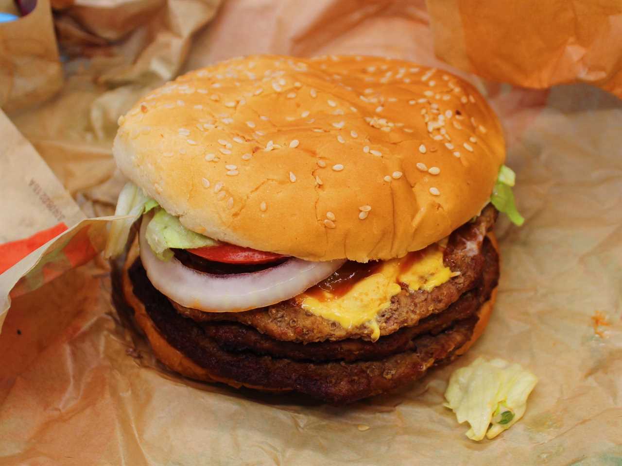 burger king triple whopper