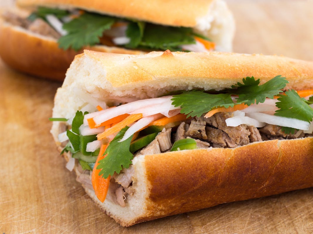 banh mi vietnamese pork sandwich