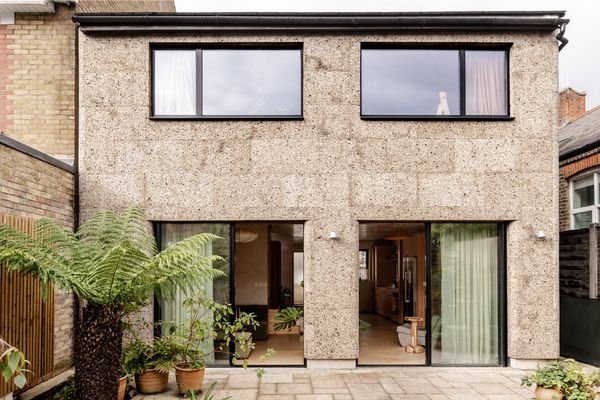 Cork Helps This Renovated Home Blend In Surprising Well With Its London Neighborhood