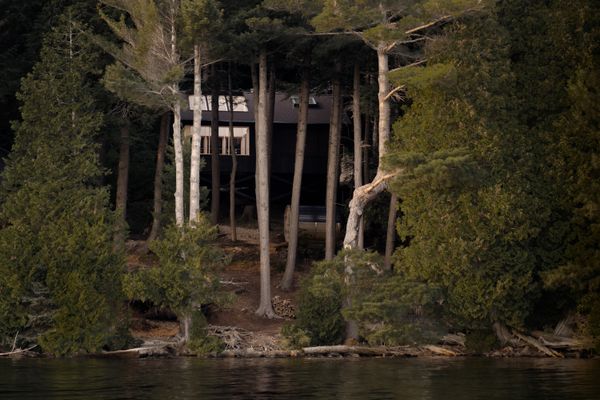 This Bunkie in Ontario Was Designed to Disappear Without a Trace