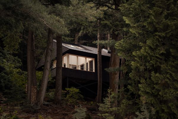 This Bunkie in Ontario Was Designed to Disappear Without a Trace