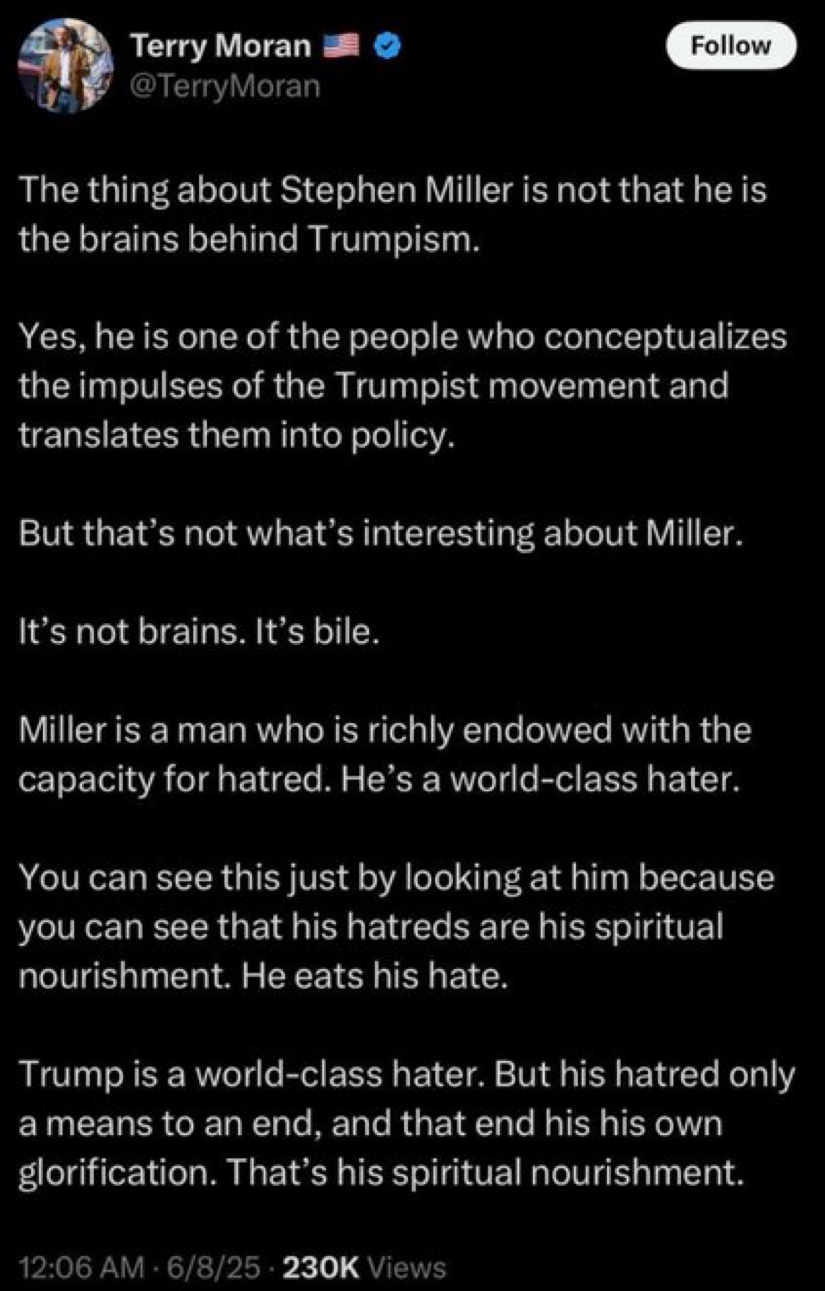 BREAKING: ABC’s Terry Moran FIRED Over Tweet Trashing Trump and Stephen Miller