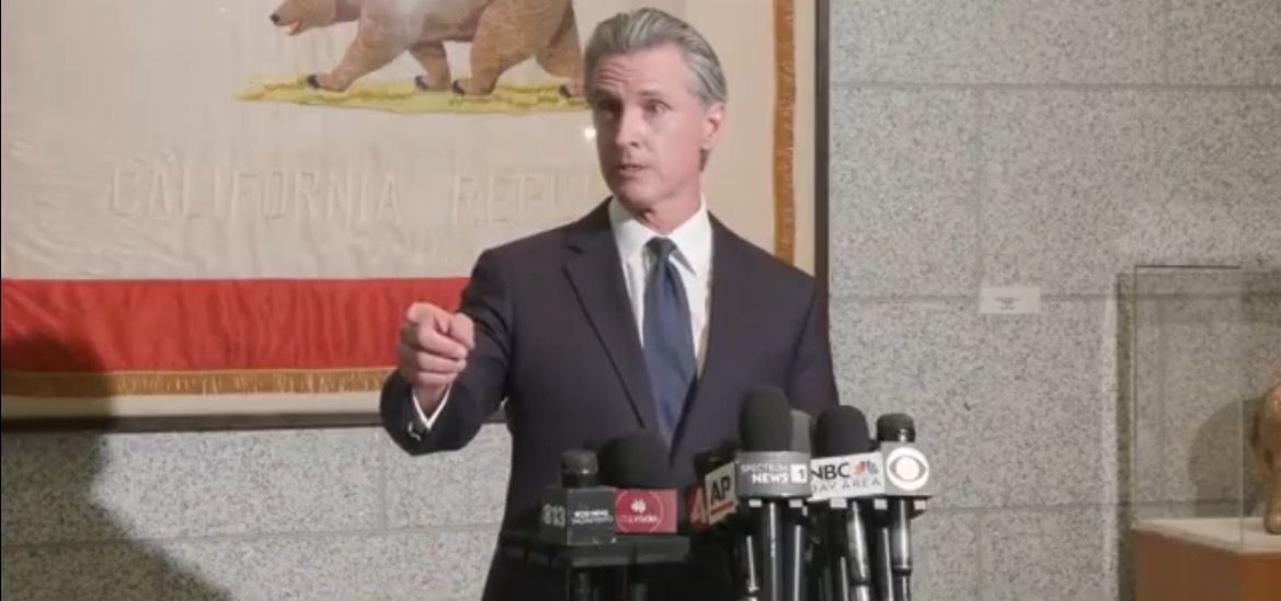 Unhinged Newsom Says if He Told the Public About His Call with President Trump, “It Would Send Shivers Up Your Spine” (VIDEO)