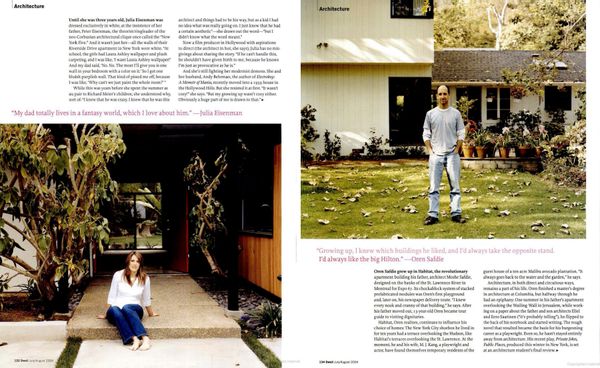 From the Archive: When Dad Is a Starchitect