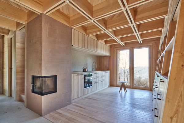 No Metal or Glue Here: This Cabin in Bavaria Came Together With Interlocking Wood Pieces