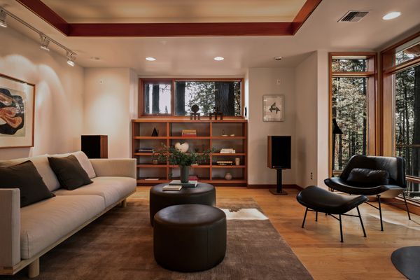 Joachim Grube meticulously designed this home for his son's family, going through a dozen iterations over many years, eventually sketching the final design on an airplane napkin.