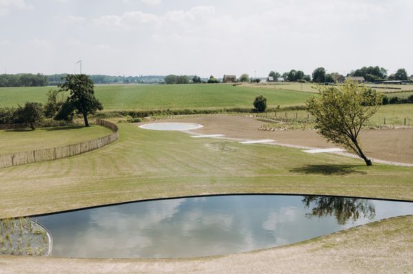 Landscape designer Denis Dujardin played a key role in shaping the setting.