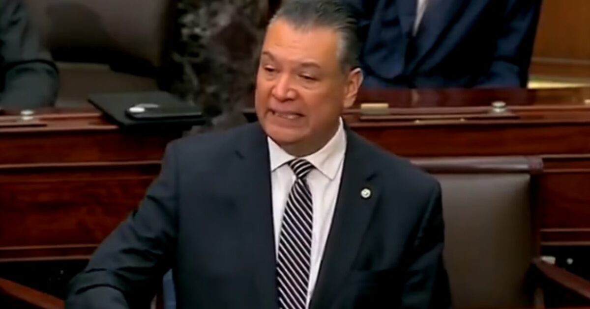 Democrat Senator Padilla Fake Cries as He Recounts Being Cuffed After Lunging at Kristi Noem in Cringey Senate Floor Speech (VIDEO)