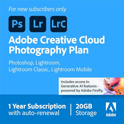 Adobe Creative Cloud Photography plan 20...