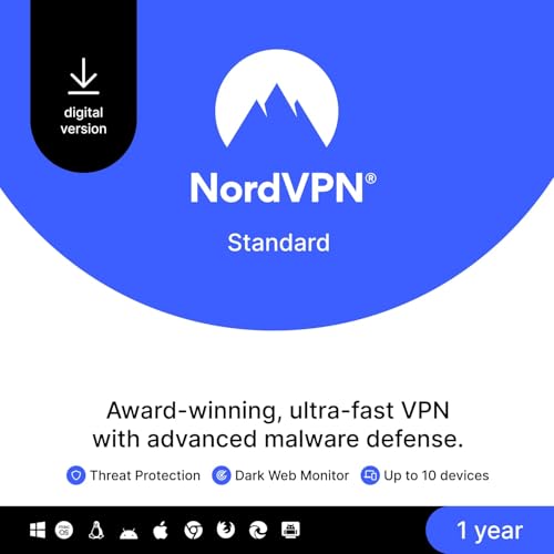 NordVPN Standard - 1-Year - VPN & Cybers...
