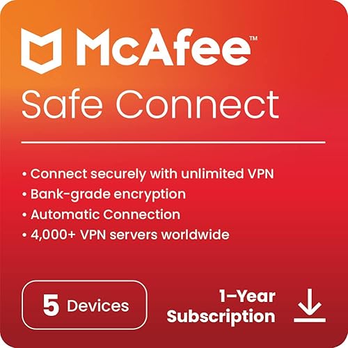 McAfee Safe Connect 2024|Unlimited VP