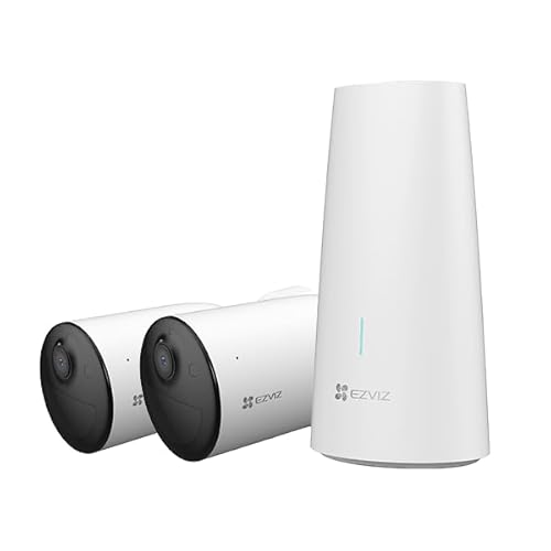 EZVIZ 2K CCTV Camera Systems Battery Pow...