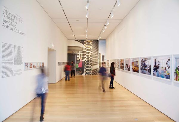 An exhibit featuring photos of Marina City residents debuted at the Art Institute of Chicago in 2011.