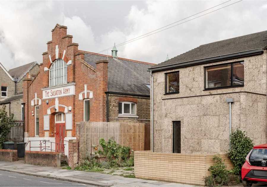 Cork Helps This Renovated Home Blend In Surprising Well With Its London Neighborhood