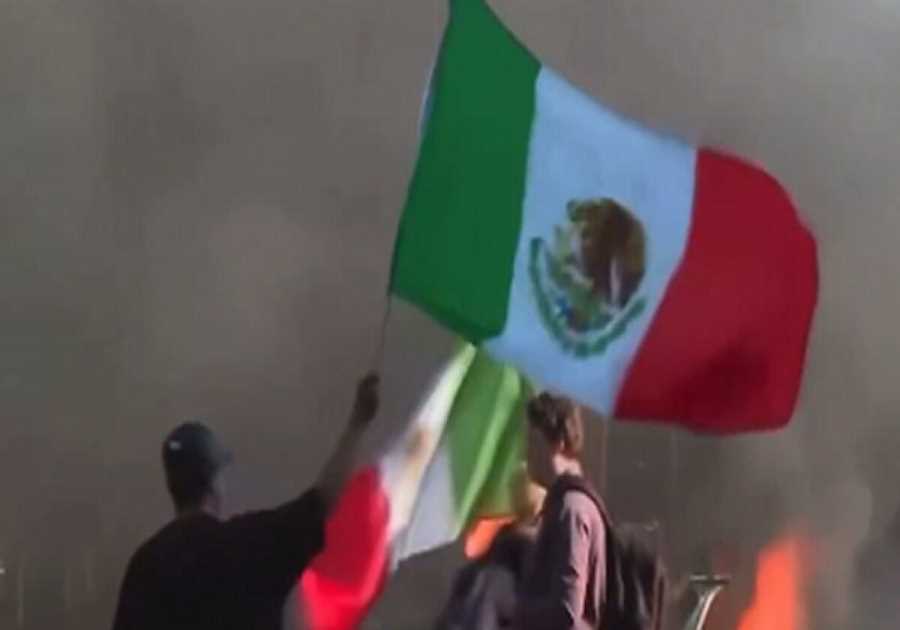 REPORT: LA Rioters Now Distributing American Flags After Realizing the Horrible Optics of Waving Foreign Flags for Days