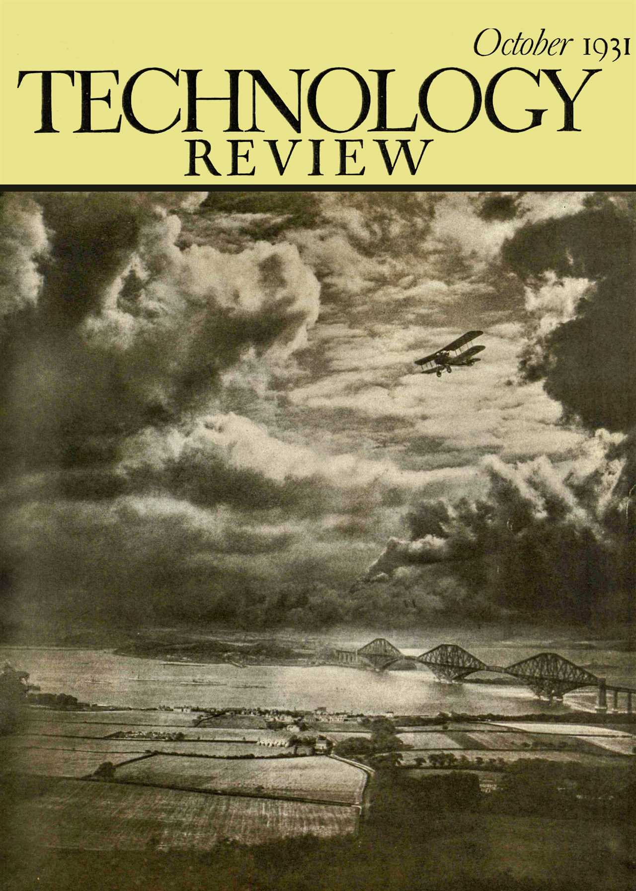 cover of Oct 1931 issue