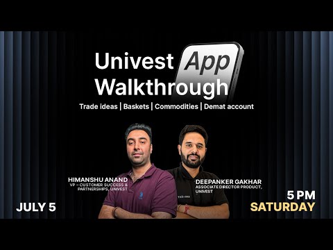 🚀 Univest App Walkthrough