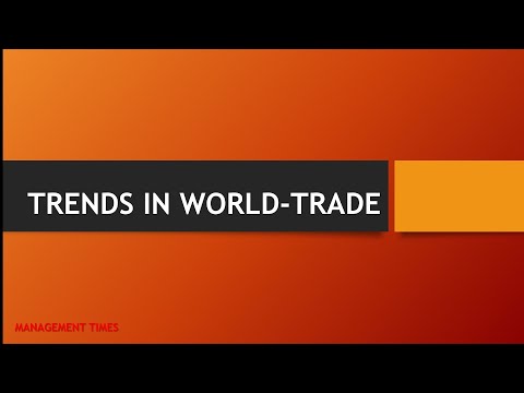 Recent trends in world trade | International Business Operations | in hindi |