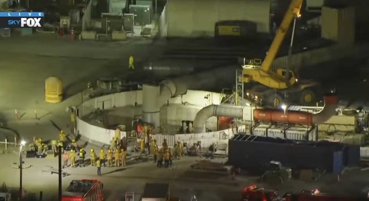 At Least 15 People Trapped After Tunnel Collapse in Los Angeles
