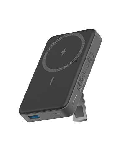 Anker 633 Magnetic Battery, 10,000mAh Foldable Wireless Portable Charger, 20W USB-C Power Deliv…