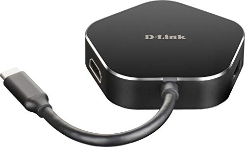 D-Link DUB-M420 4-in-1 USB-C Hub with Po...
