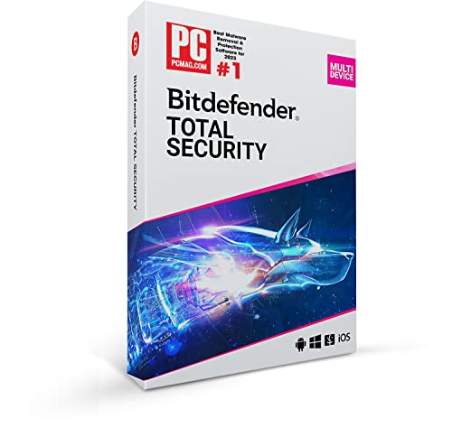 Bitdefender Total Security 2024 - 5 Devi...