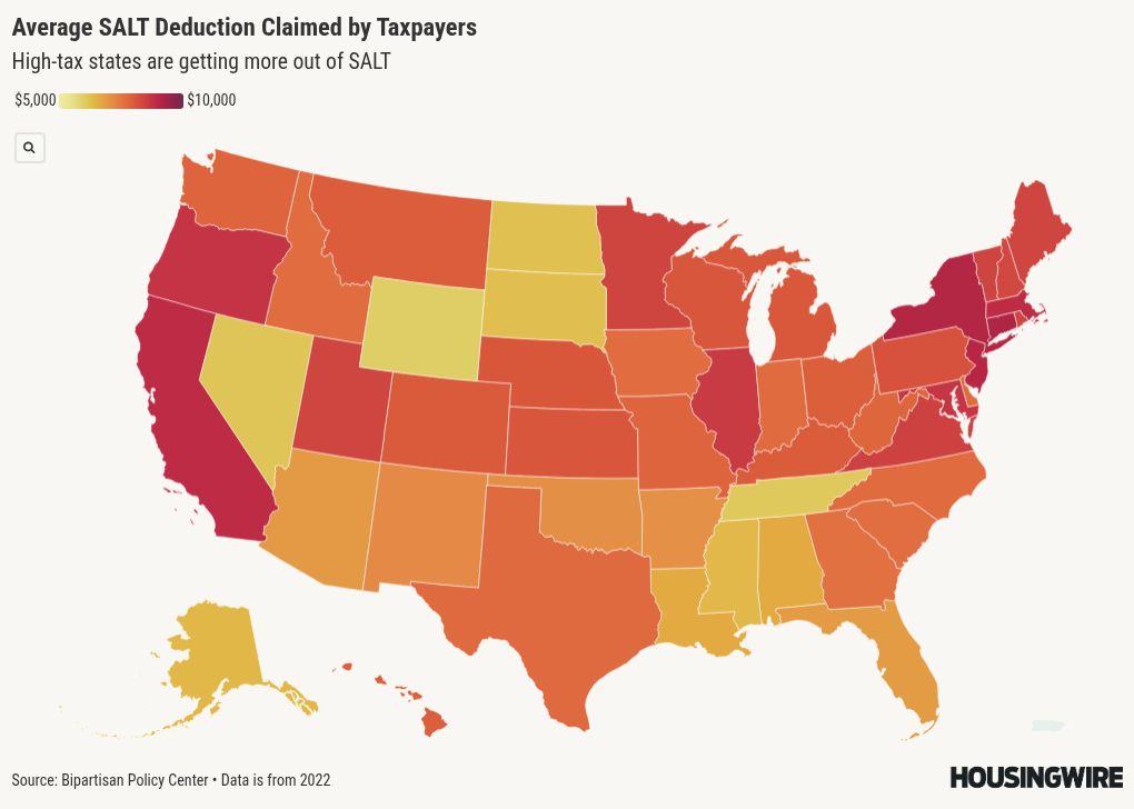 Where — and for whom — Trump’s higher SALT deduction cap has the most impact