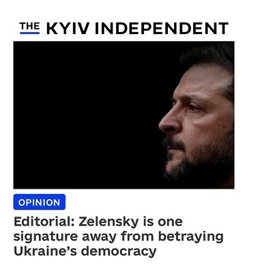 ‘SHAME’: Ukrainian Parliament Defangs Anti-corruption Agencies After Zelensky’s Police Accused Them of Being Russian Agents – Unprecedented Popular Protest Erupt in Kiev (VIDEOS)