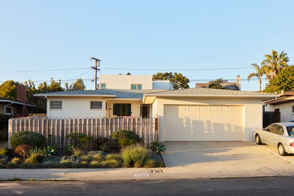 The owner, Lana, grew up in this midcentury track house with her parents. She and her husband, Dave, decided to build an ADU at the back of their property that resulted in a multigenerational compound.