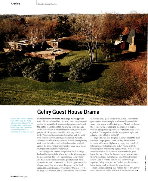 From the Archive: The Fight Over an Early Frank Gehry Masterpiece