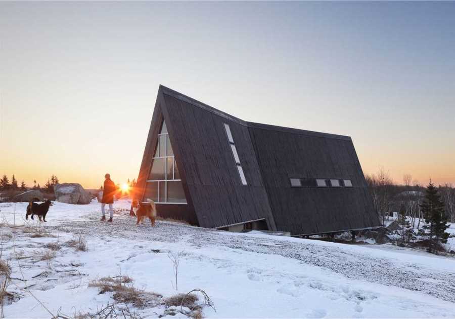 This Clever Twist On an A-Frame Cabin? It Started in a Classroom