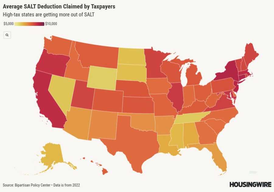 Where — and for whom — Trump’s higher SALT deduction cap has the most impact