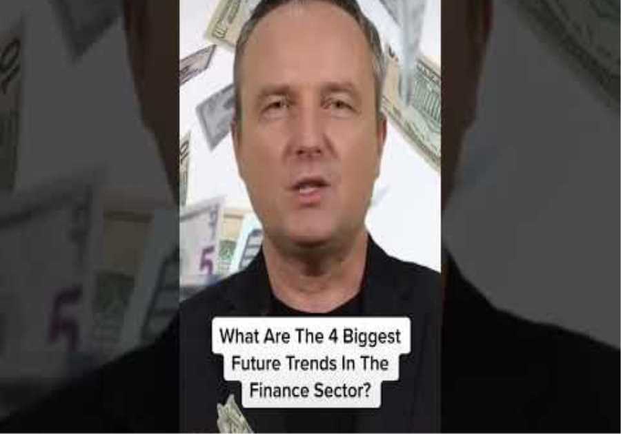 What Are The 4 Biggest Future Trends In The Finance Industry? #shorts