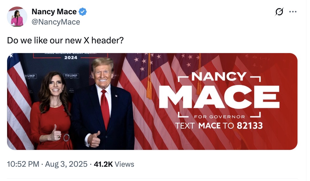 Rep. Nancy Mace Goes All‑In —  Announces Run for South Carolina Governor in “Huge MAGA” Fever Pitch